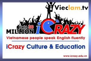 Logo Công ty TNHH Phát triển Văn hóa và Giáo dục iCrazy