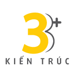 Logo Công ty cổ phần kiến trúc và xây dựng ba cộng