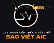 Logo Công ty kiến trúc và nội thất Sao Việt A.I.C