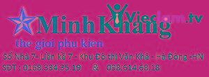 Logo Minh Khang - Thế Giới phụ kiện