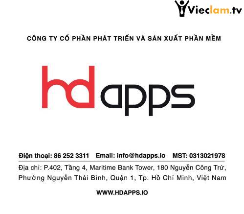 Logo Công ty Cổ Phần Phát Triền và Sản Xuất Phần Mềm HDAPPS