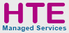 Logo Cổng ty cổ phần dịch vụ kỹ thuật viễn thông Hà Nội (HTE)
