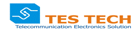 Logo Công ty cổ phần thương mại công nghệ và điện tử viễn thông Tes