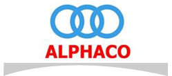 Logo Công ty cổ phần Alphaco Hà Nội