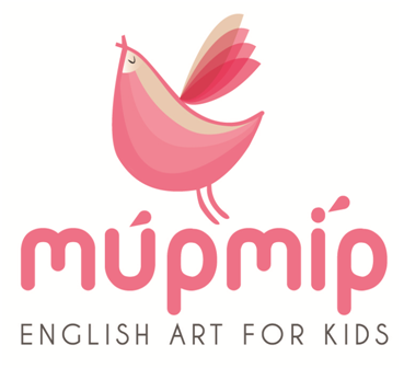 Logo Múp Míp - English Art for Kid