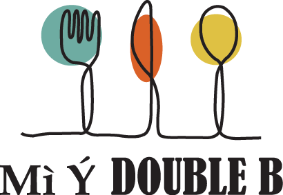 Logo Quán Mì Ý Double B