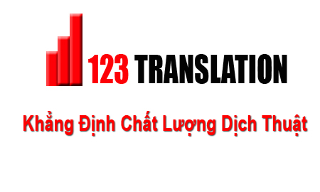 Logo Công ty dịch thuật chuyên nghiệp 123 việt nam