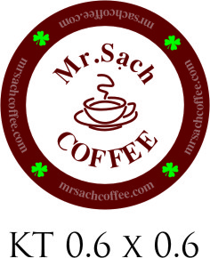 Logo Mr.sach Coffee