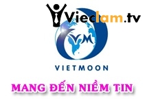 Logo Trung tâm lữ hành quốc tế Vietmoon