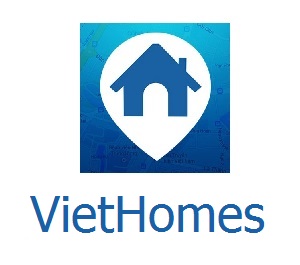 Logo Công ty CP DV&QL Bất động sản VietHomes