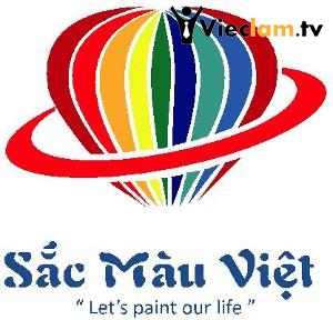 Logo CTY TNHH QUẢNG CÁO VÀ DU LỊCH SẮC MÀU VIỆT