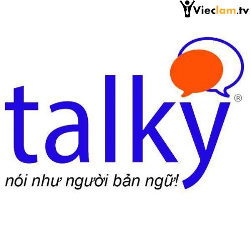 Logo Công ty cổ phần Tư Vấn và Đào Tạo ngôn ngữ bản ngữ TALKY