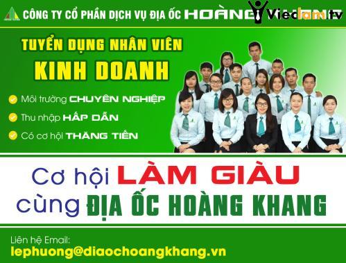 Logo Công Ty CPDV Địa Ốc Hoàng Khang