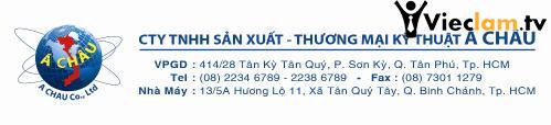 Logo CÔNG TY TNHH SX TM KỸ THUẬT Á CHÂU
