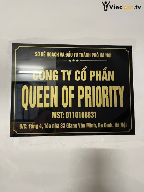 Logo Công ty cổ phần Queen Of Priority