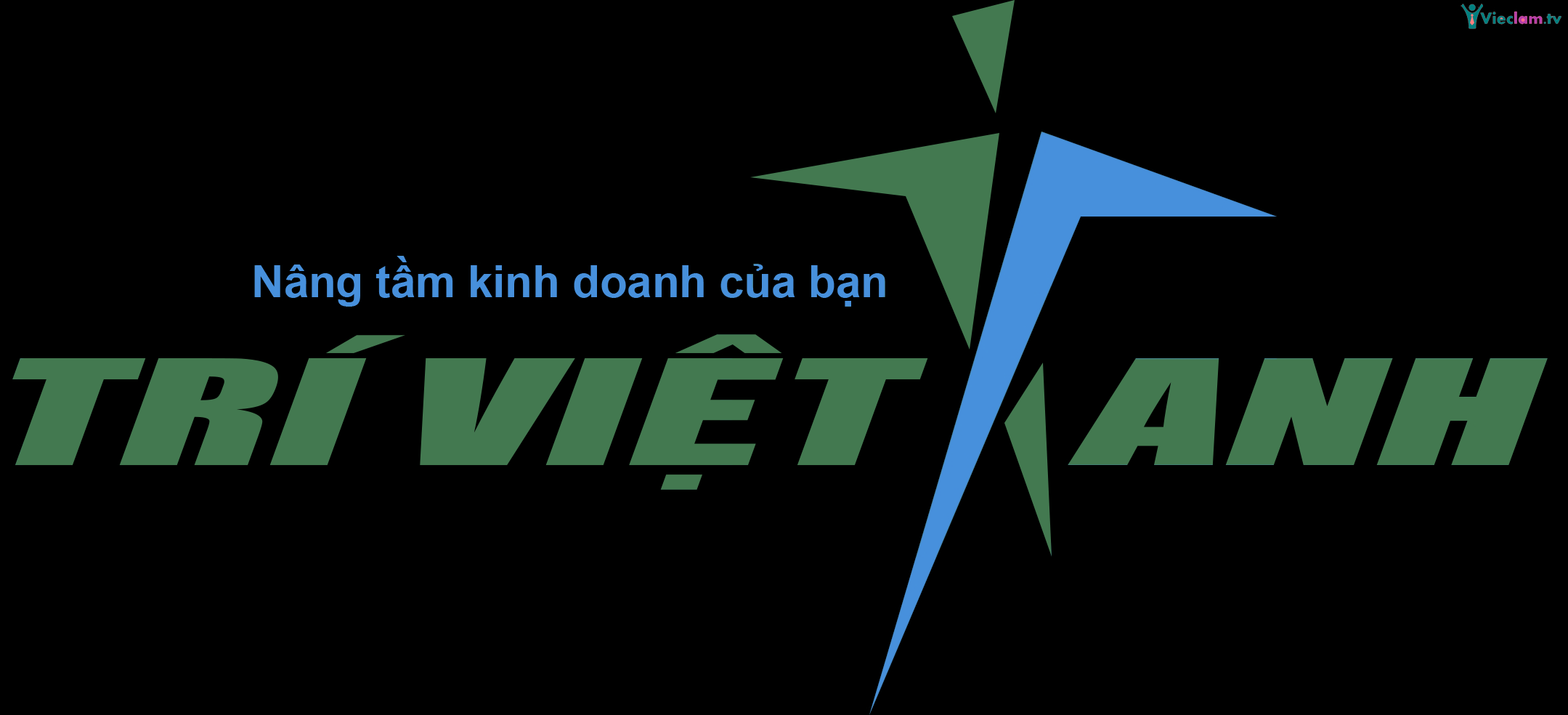 Logo Công ty cổ phần phát triển Trí Việt Xanh