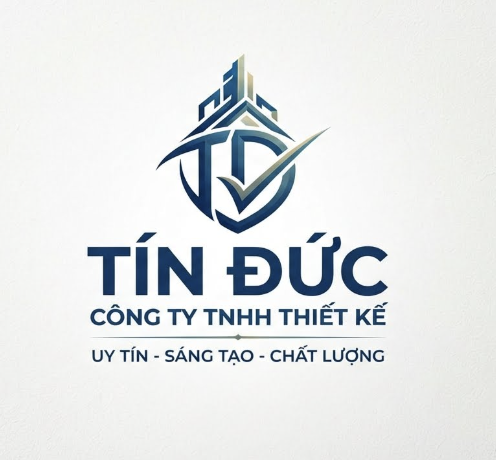 Logo CÔNG TY TNHH THIẾT KẾ XÂY DỰNG TÍN ĐỨC