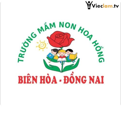Logo Trường Mầm Non Hoa Hồng