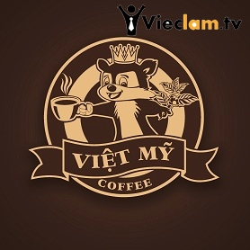 Logo Công ty TNHH sản xuất thương mại dịch vụ cà phê Việt Mỹ - Việt Mỹ Coffee