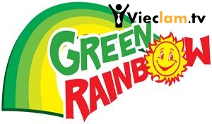 Logo Trường mầm non Cầu Vồng Xanh (Green Rainbow)