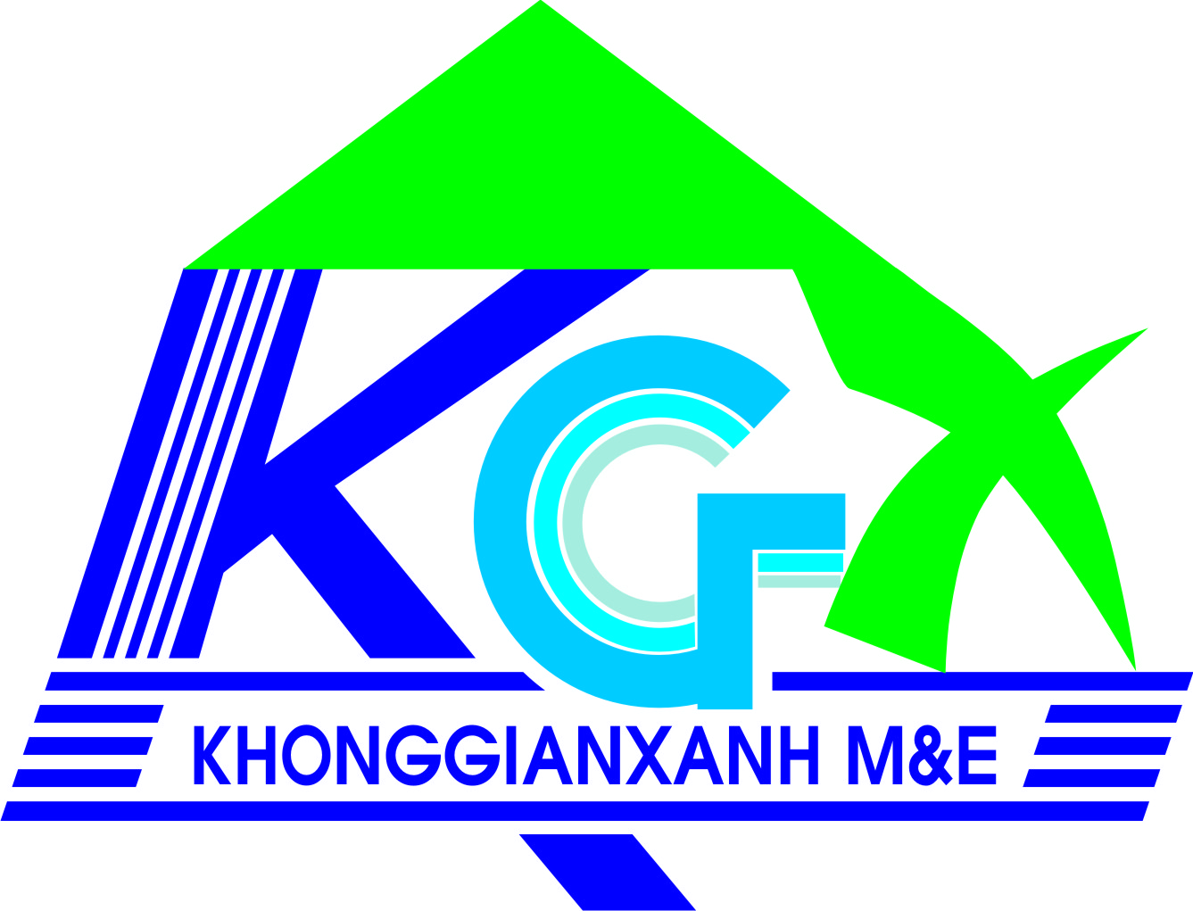 Logo Công Ty TNHH TM DV Cơ Điện Lạnh Không Gian Xanh