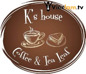 Logo K House Coffee and Tea Leaf