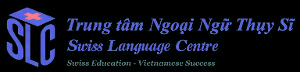 Logo Trung tâm Ngoại Ngữ Thụy Sĩ (Swiss Language Centre SLC)