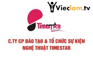 Logo Công ty cổ phần đào tạo và tổ chức sự kiện nghệ thuật Timestar