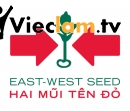 Logo CTY TNHH EAST-WEST SEED (HAI MŨI TÊN ĐỎ)