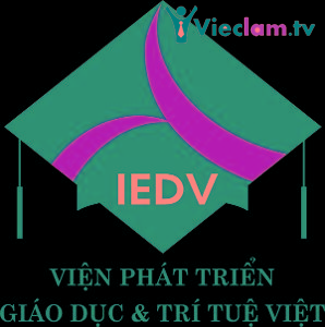 Logo Viện Phát triển Giáo dục và Trí tuệ Việt (IEDV)- CN Việt Trì