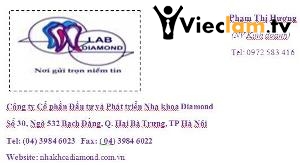 Logo Công Ty Cổ Phần Đầu Tư Và Phát Triển Nha Khoa Diamond