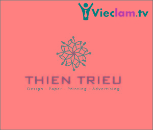 Logo Công ty TNHH MTV thiết kế và quảng cáo Thiên Triệu