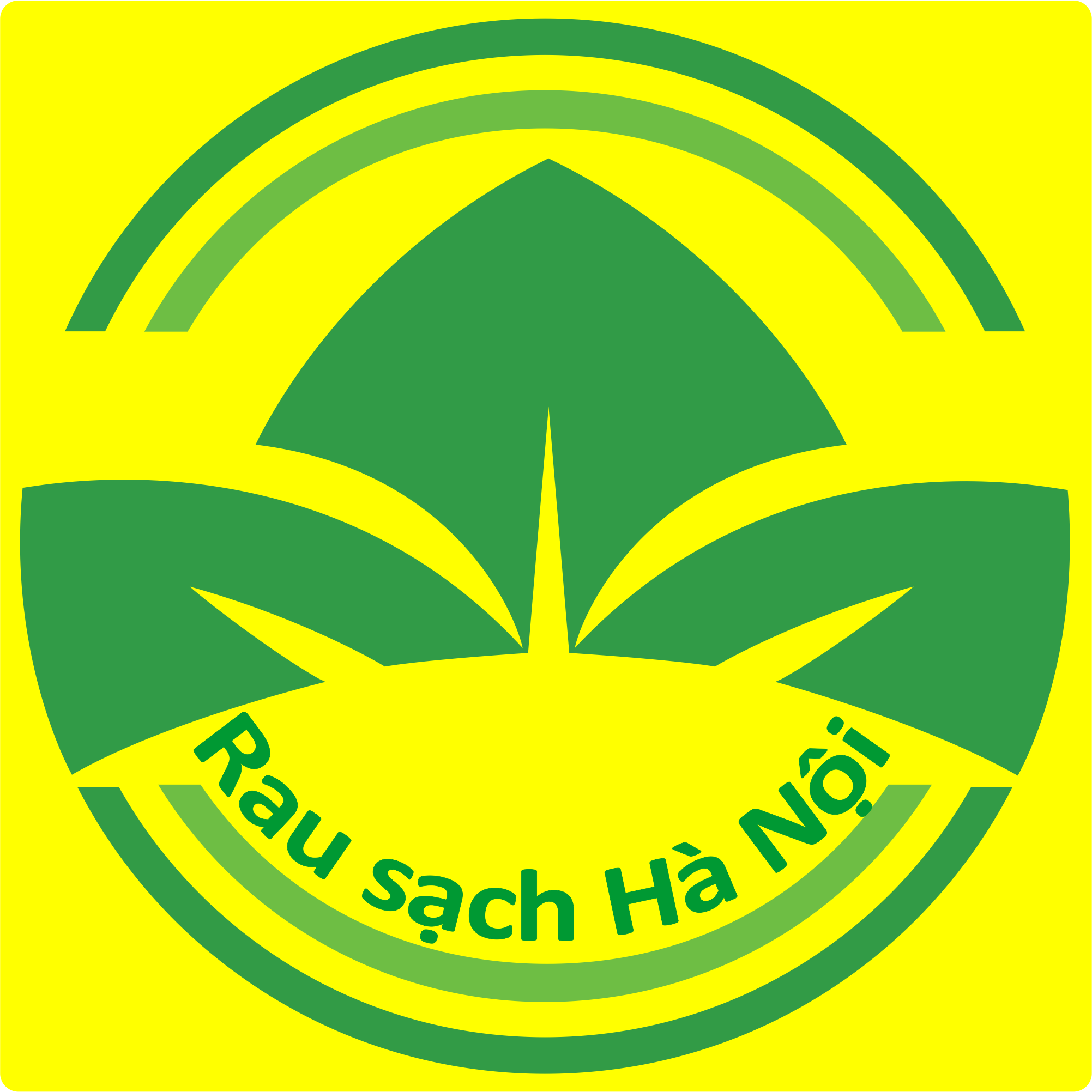 Logo Công ty cổ phần rau sạch Hà Nội