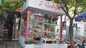 Logo Shop Hoa Ruby - Ruby Flowers Shop