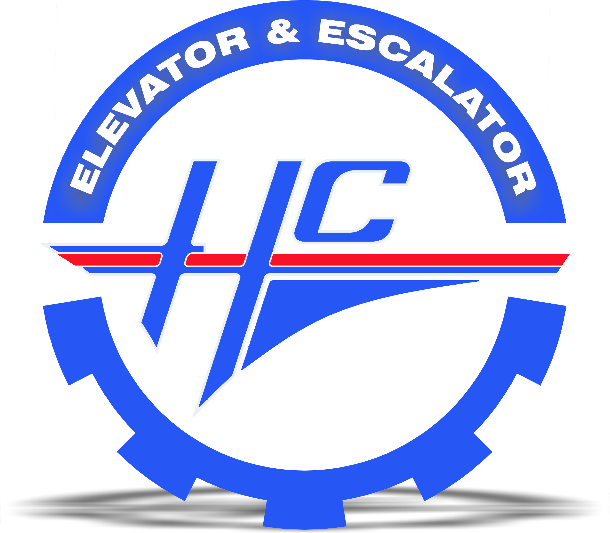 Logo Công ty cổ phần thương mại và sản xuất thang máy Hùng Cường