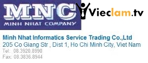 Logo CTy TNHH TM DV Tin học Minh Nhật