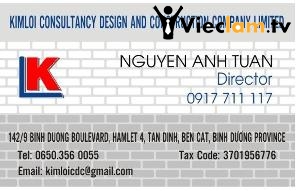 Logo Công ty TNHH Tư Vấn Thiết Kế Xây Dựng Kim Lợi