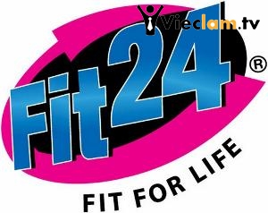 Logo Fit24-Fitness và Yoga Center