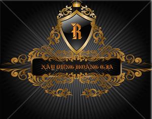 Logo Công ty xây dựng Hoàng Gia