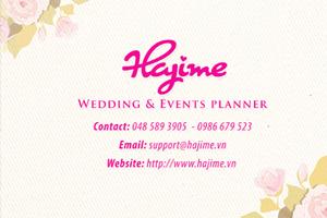 Logo Hajime Wedding Planner