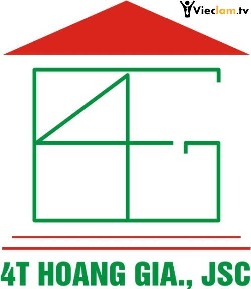Logo Công ty CP đầu tư xây lắp thương mại Hoàng Gia 4T