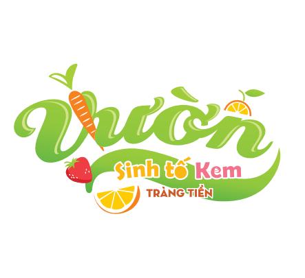 Logo Vườn Sinh Tố Kem Tràng Tiền