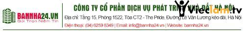 Logo CÔNG TY CỔ PHẨN DỊCH VỤ PHÁT TRIỂN NHÀ ĐẤT HÀ NỘI