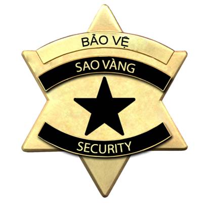 Logo Công ty cổ phần dịch vụ bảo vệ sao vàng