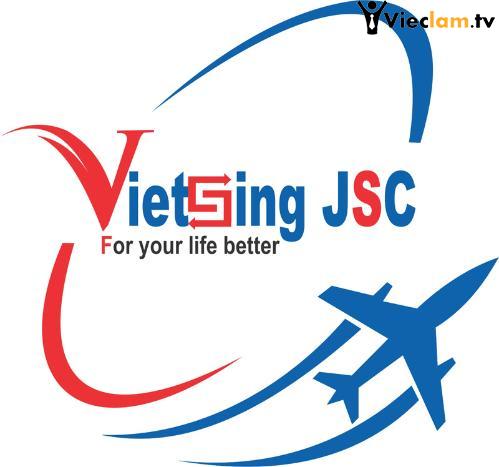 Logo Công Ty Cổ Phần Dịch Vụ Thương Mại Quốc Tế Việt Sing