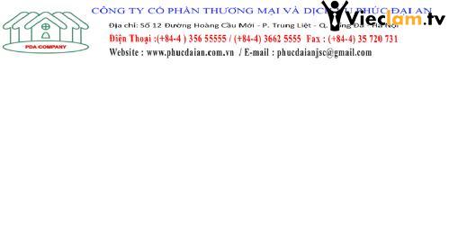 Logo Công ty CP Thương Mại và Dịch Vụ Phúc Đại An