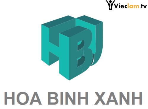 Logo Công ty CP đầu tư đô thị Hòa Bình Xanh