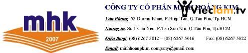 Logo Công ty CP Minh Hoàng Kim