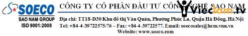 Logo Dau Tu Cong Nghe Sao Nam Joint Stock Company