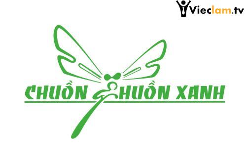 Logo Cty TNHH TM DV SX và DL CHUỒN CHUỒN XANH